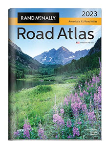 Rand McNally 2023 Road Atlas with Protective Vinyl Cover 