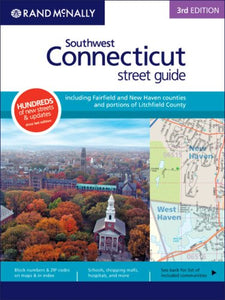 Rand McNally Southwest Connecticut Street Guide 