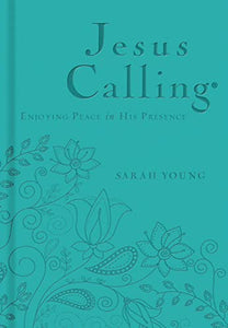 Jesus Calling, Teal Leathersoft, with Scripture References 