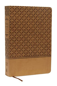 KJV Study Bible, Large Print, Leathersoft, Tan, Red Letter 