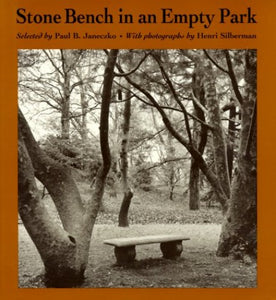 Stone Bench in an Empty Park 