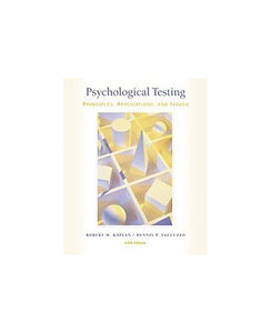 Psychological Testing 