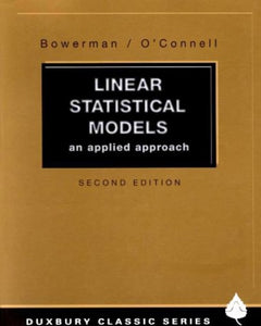 Linear Statistical Models 