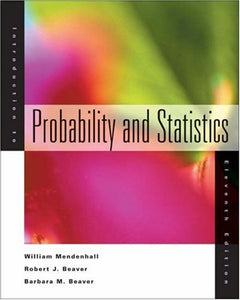 Introduction to Probability and Statistics 