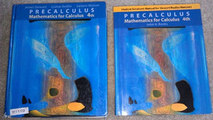 Precalc Math Calc-CD-Info 4e 