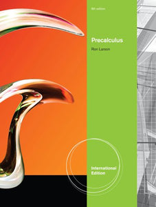 Precalculus, International Edition 