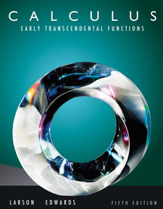 Student Solutions Manual, Volume 1 (Chapters P-11) for Larson/Edwards Calculus of a Single Variable Early Transcendental Functions 