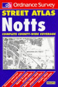 Ordnance Survey Nottinghamshire Street Atlas 