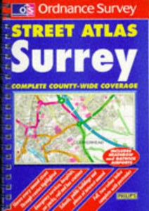 Ordnance Survey Surrey Street Atlas 