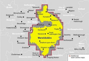 Ordnance Survey Warwickshire Street Atlas 