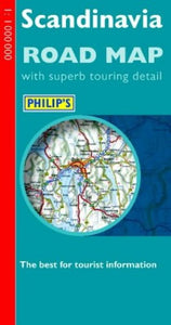 Philip's Road Map Europe  Scandinavia 