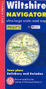 Navigator Road Map Wiltshire 