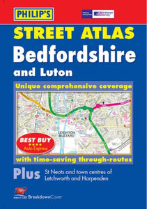 Philip's Street Atlas Bedfordshire 