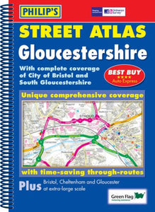 Philip's Street Atlas Gloucestershire and Bristol 