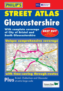 Philip's Street Atlas Gloucestershire 