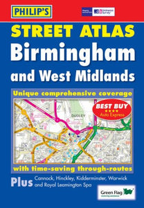 Philip's Street Atlas Birmingham and West Midlands 