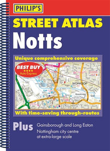 Philip's Street Atlas Nottinghamshire 