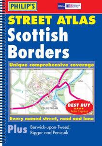 Philip's Street Atlas Scottish Borders 