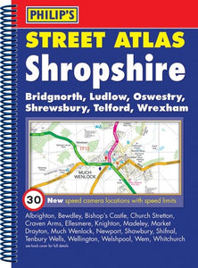 Philip's Street Atlas Shropshire and Telford 