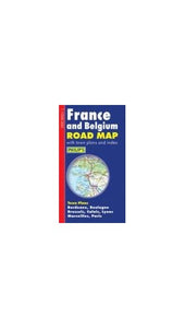 Philip's France and Belgium Road Map 