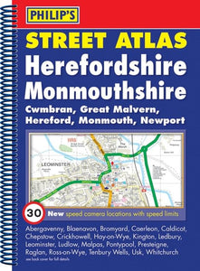 Philip's Street Atlas Herefordshire and Monmouthshire 