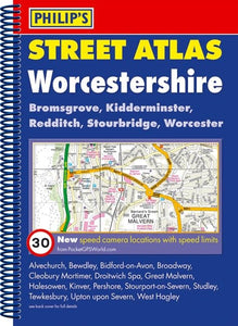 Philip's Street Atlas Worcestershire 