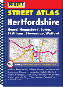 Philip's Street Atlas Hertfordshire 