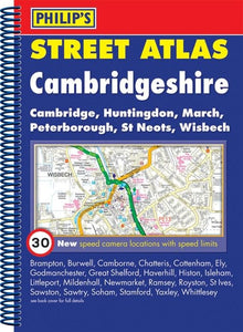 Philip's Street Atlas Cambridgeshire and Peterborough 