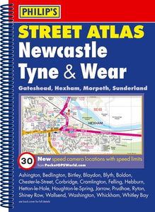 Philip's Street Atlas Newcastle Tyne and Wear 