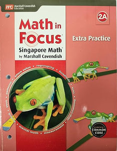 Math in Focus Singapore Math Extra Practice Blackline Master A Grade 