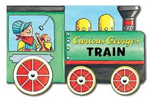 Curious George's Train: Mini Movers Shaped Board Books 