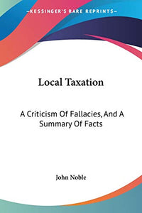 Local Taxation 