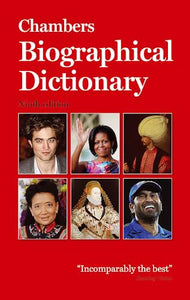 Chambers Biographical Dictionary Paperback 