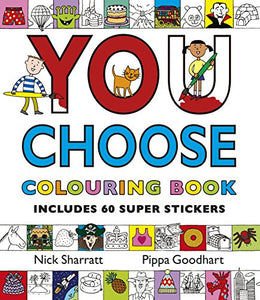 You Choose: Colouring Book with Stickers 