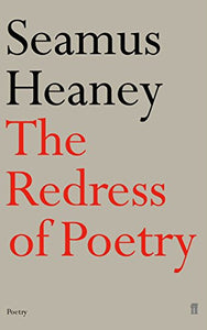 The Redress of Poetry 