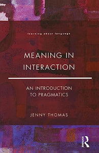 Meaning in Interaction 