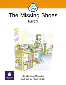 The Missing Shoes Part 1 Story Street Emergent stage step 4 Storybook 31 