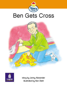 Ben gets Cross Story Street Emergent stage step 4 Storybook 35 