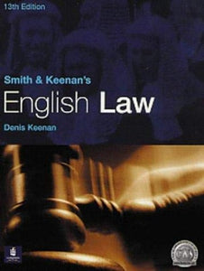 Smith and Keenan's English Law 