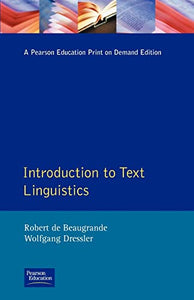 Introduction to Text Linguistics 