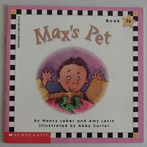 Maxs Pet Scholastic Phonics Readers 