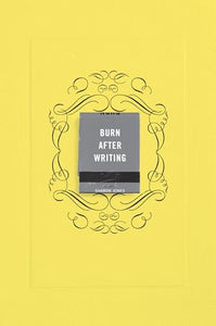 Burn After Writing (Yellow) 