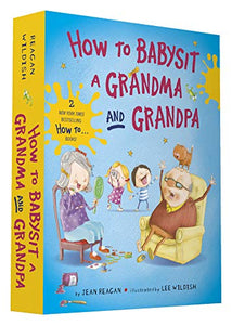 How to Babysit a Grandma and Grandpa Board Book Boxed Set 