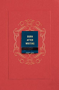 Burn After Writing (Coral) 