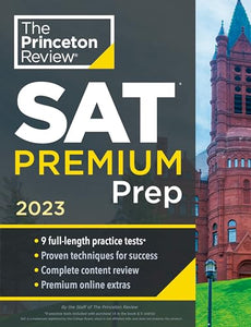 Princeton Review SAT Premium Prep, 2023 