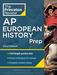 Princeton Review AP European History Prep, 2024 