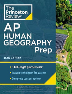 Princeton Review AP Human Geography Prep, 2024 