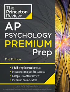 Princeton Review AP Psychology Premium Prep, 2024 