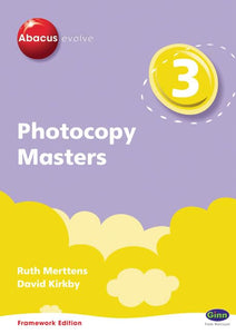 Abacus Evolve Year 3 Photocopy Masters Framework Edition 