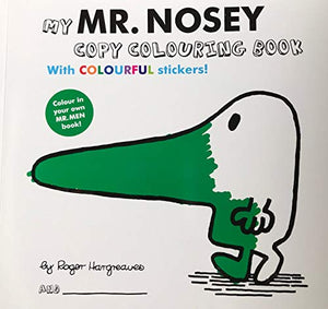 Mr Men Mr Nosey Colouring 